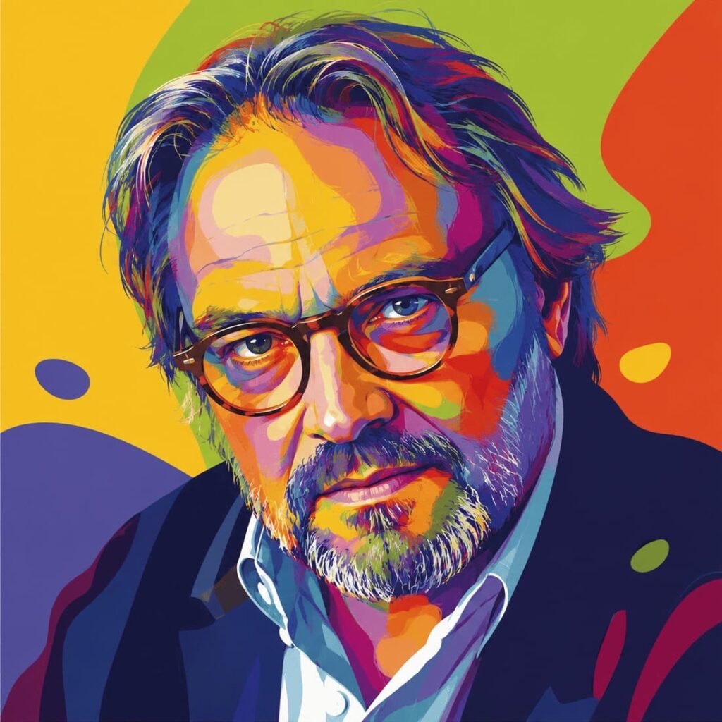 Oliviero Toscani revolutionierte die Werbewelt, indem er kommerzielle Plakatwände mit ungeschönten, bildgewaltigen Motiven über Rassismus, Krieg und Aids in eine radikale Bühne für gesellschaftspolitischen Aktivismus verwandelte (Bild veredelt mit KI).