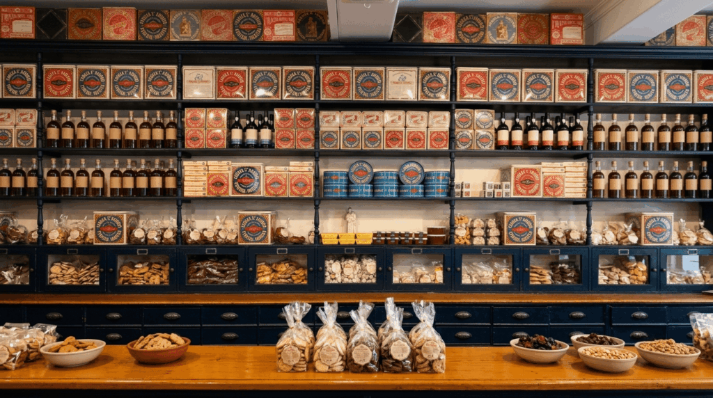 Durch die einheitliche, historische Ästhetik von der Dose bis zur Stofftasche entzieht sich die Traditionsmanufaktur dem reinen Preiswettbewerb. Das Produkt wird zum begehrten Urlaubsmitbringsel und Botschafter der Destination Madeira.
